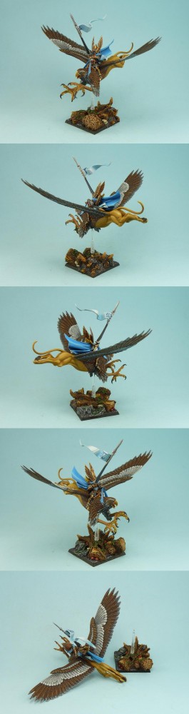 High Elf Prince on Griffon